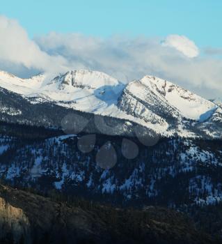 Royalty Free Photo of Yosemite Mountians