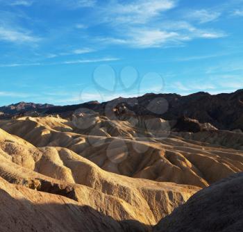 Royalty Free Photo of Zabrisski Point, Death Valley National Park