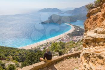 Beautiful nature landscapes in Turkey mountains.  Lycian way is famous among  hikers.