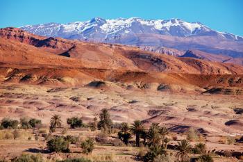 Atlas mountains in Morocco