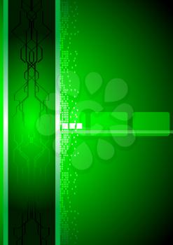 Royalty Free Clipart Image of a Green Background