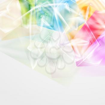 Royalty Free Clipart Image of a Multicoloured Background
