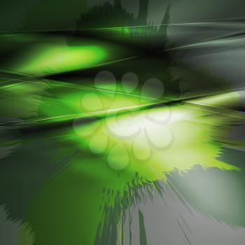 Royalty Free Clipart Image of an Abstract Green Background