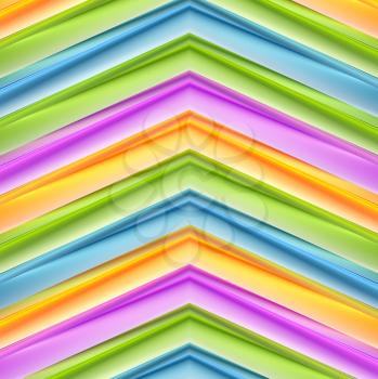 Abstract colorful stripes background. Vector design