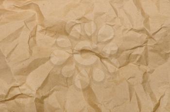 old crushed paper background