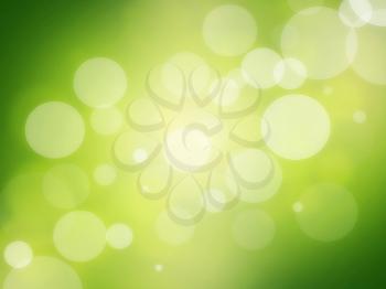 Green abstract light background