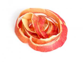 Purified red apple peel is a ring.