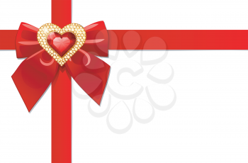 Royalty Free Clipart Image of a Blank Valentines Card