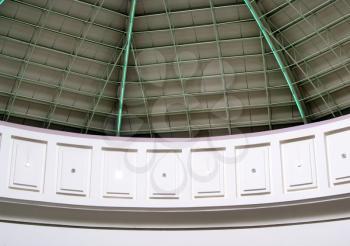 Royalty Free Photo of the Architecture Roof of Dome Structure