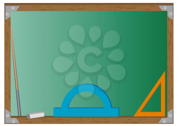 Royalty Free Clipart Image of a School Board