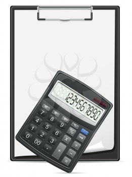 Royalty Free Clipart Image of a Calcutor