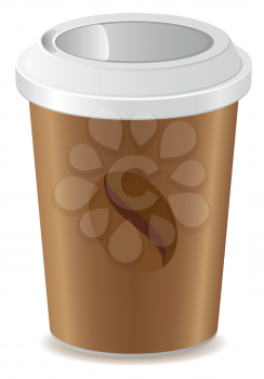 Royalty Free Clipart Image of a Coffee