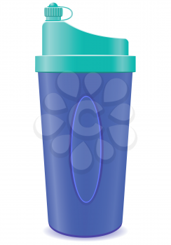 Royalty Free Clipart Image of a Shaker Bottle