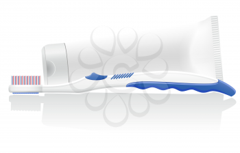 Royalty Free Clipart Image of a Toothbrush
