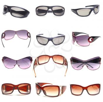 sunglasses accessory isolated on white background