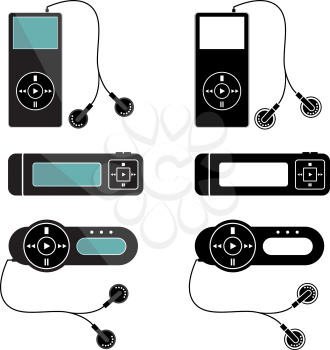 mp3 players icons
