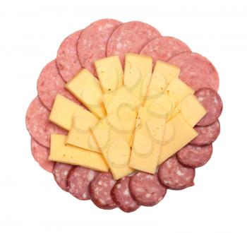 sausage with cheese