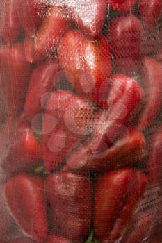 paprika in a plastic bag