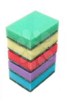 Royalty Free Photo of a Bunch of Sponges