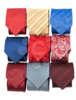 Royalty Free Photo of a Bunch of Ties