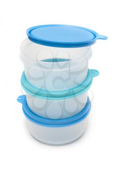 Royalty Free Photo of a Set of Containers