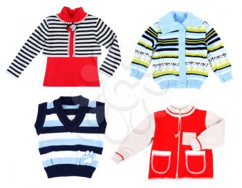 Royalty Free Photo of Infant's Sweaters
