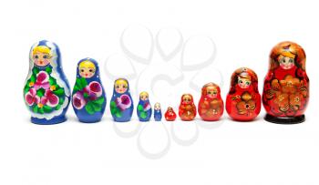 Royalty Free Photo of Russian Nesting Dolls