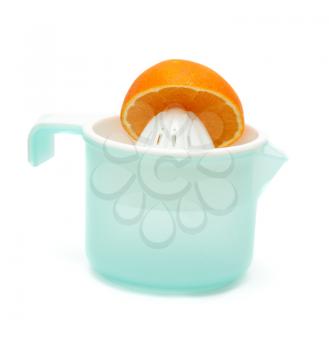 Royalty Free Photo of a Plastic Citrus Squeezer