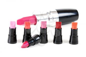 Royalty Free Photo of Tubes of Lipstick