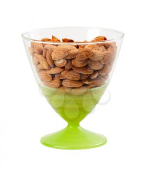 Royalty Free Photo of Almonds in a Dish