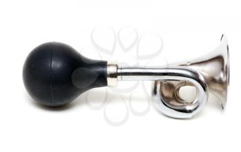 Royalty Free Photo of a Silver Horn