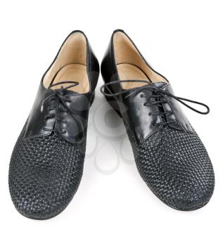Royalty Free Photo of a Pair of Leather Shoes