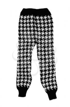 Children wool pants, isolate on a white background