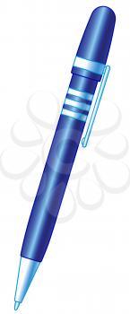 Illustration of the ballpoint pen