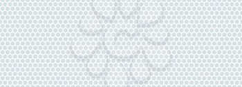 Seamless pattern of the white hexagonal netting