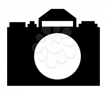 Illustration of the silhouette camera icon