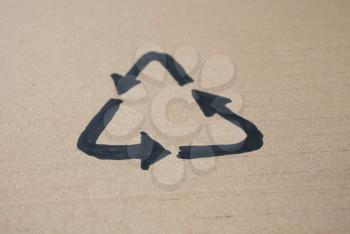 Royalty Free Photo of a Recycling Logo