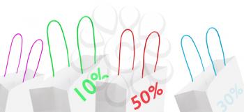 Royalty Free Photo of Shopping Bags