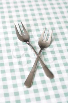 Royalty Free Photo of Two Forks