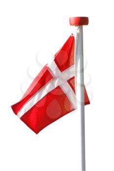 Royalty Free Photo of a Danish Flag