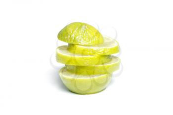 Royalty Free Photo of a Sliced Lime