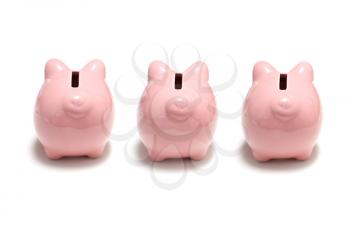 Royalty Free Photo of Piggy Banks