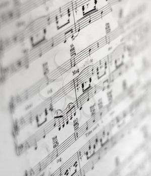 Royalty Free Photo of Music Notes