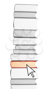 Royalty Free Photo of a Bunch of Books