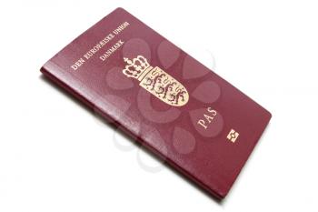 Royalty Free Photo of a Danish Passport