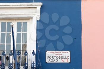 Royalty Free Photo of Portobello Rd. in London