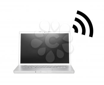 Laptop with wifi