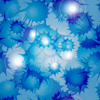 Royalty Free Clipart Image of a Background of Blots