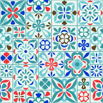 Seamless  Vintage Moroccan tile Pattern