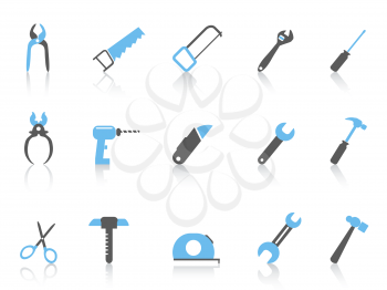 Royalty Free Clipart Image of Tool Icons